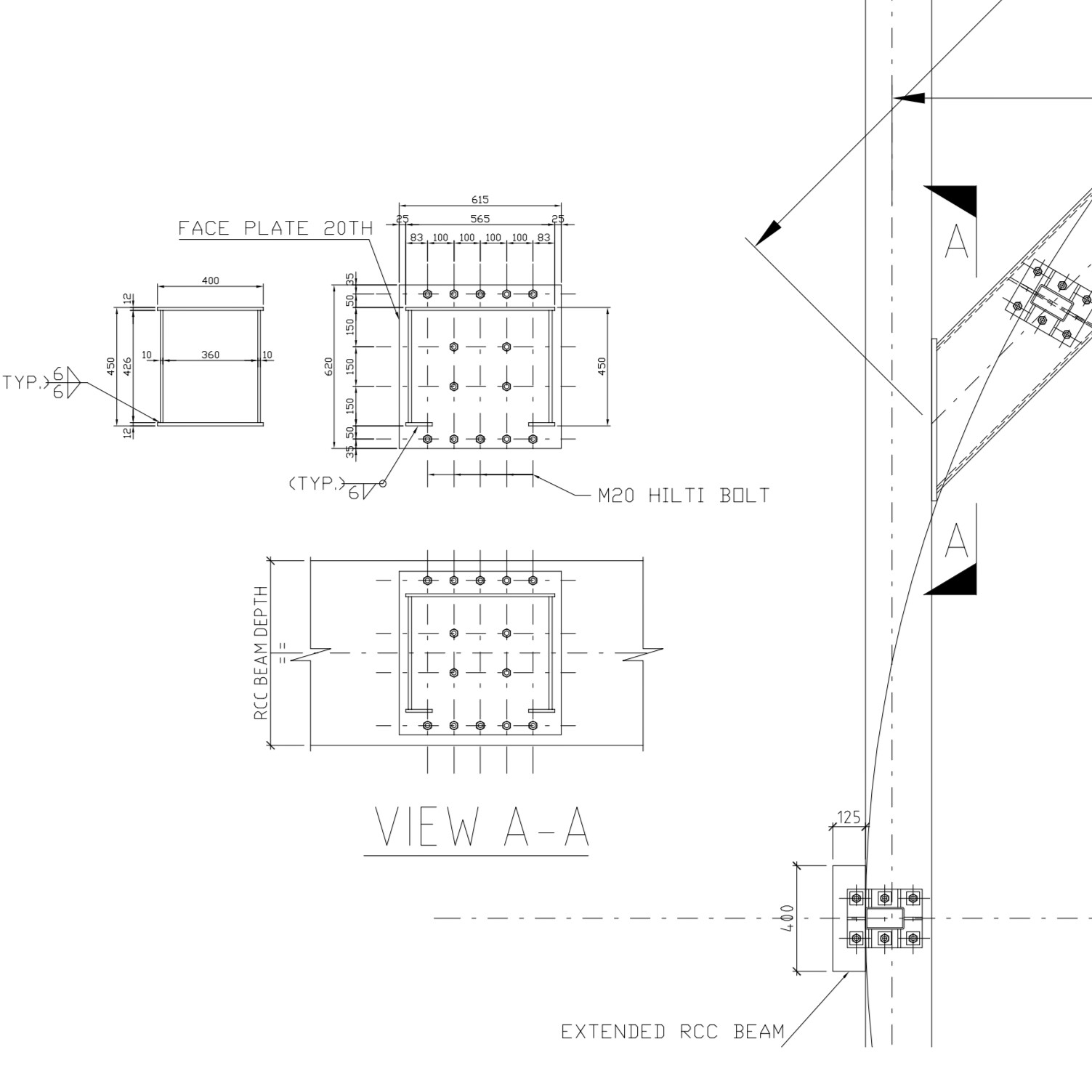Sample of project plans Night view